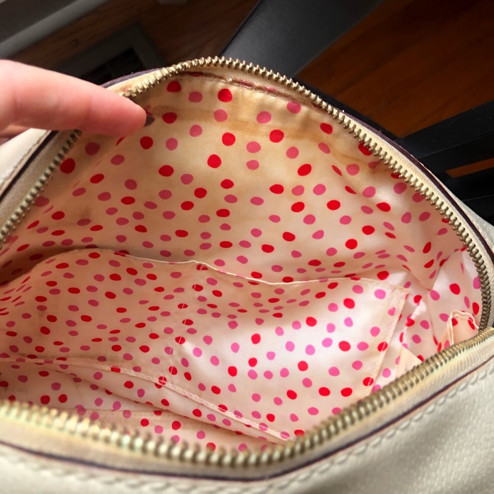 Kate Spade Cream Satchel - Picture 12 of 15